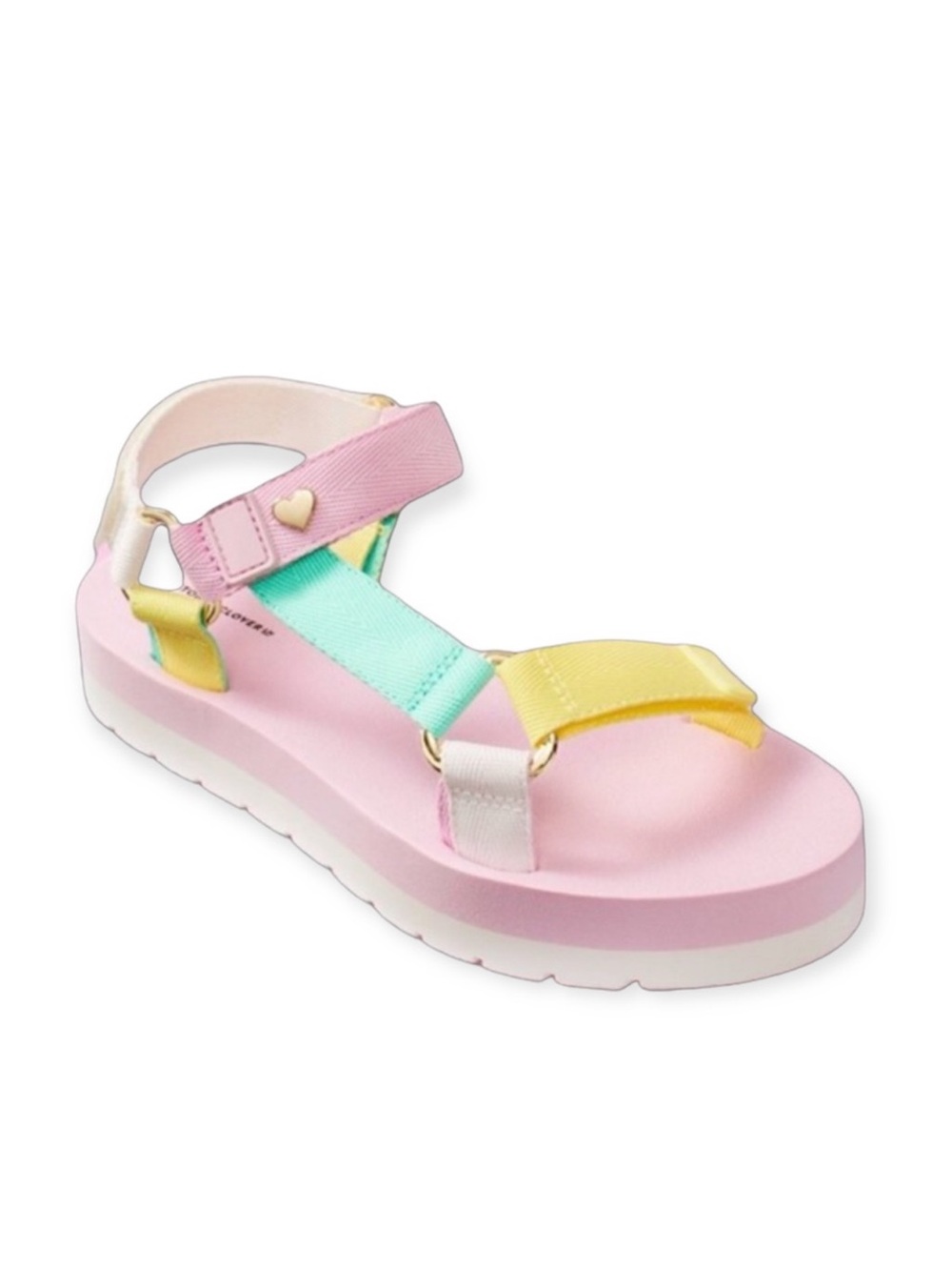 Stoney Clover Lane Multi Color Strappy Sandals